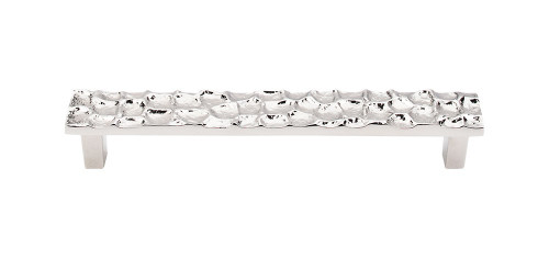 Top Knobs Cobblestone 6 5/16" Center to Center Bar Pull, Polished Nickel - TK306PN