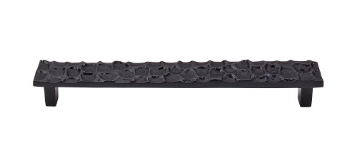 Top Knobs Cobblestone 7 9/16" Center to Center Bar Pull, Coal Black - TK307CB