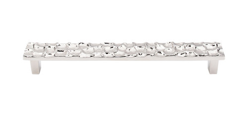 Top Knobs Cobblestone 7 9/16" Center to Center Bar Pull, Polished Nickel - TK307PN