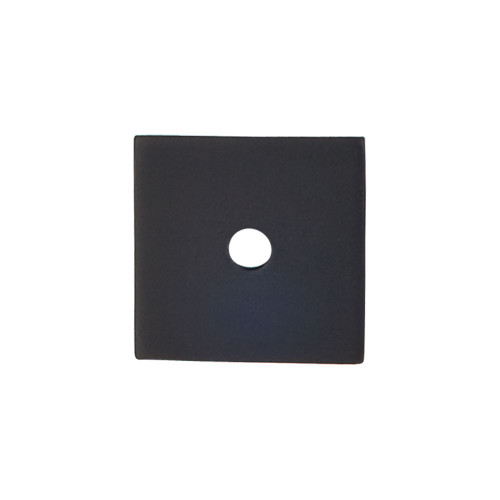 Top Knobs TK94BLK Sanctuary Square Backplate 1" - Flat Black Top Knobs TK94BLK Sanctuary Square Backplate 1" - Flat Black