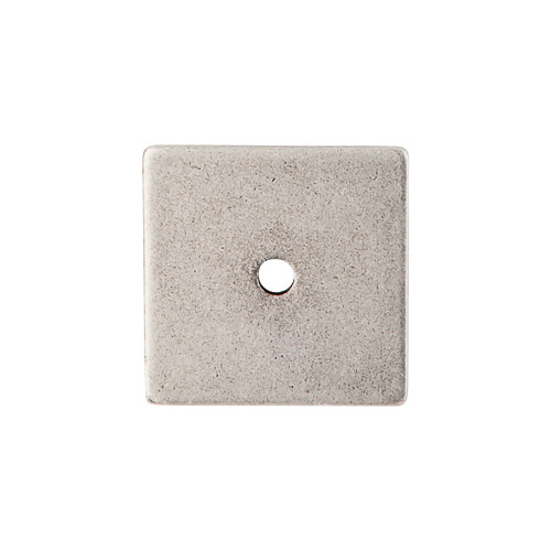 Top Knobs Sanctuary Square Backplate 1 1/4" , Antique Pewter - TK95PTA