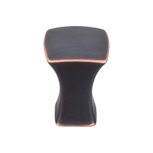 Top Knobs Glacier 3/4" Length Square Knob, Umbrio - TK550UM