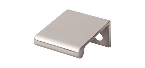 Top Knobs Europa 5/8" Center to Center Finger Pull, Brushed Satin Nickel - TK500BSN