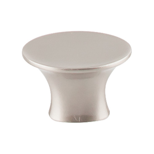 Top Knobs Edgewater 1 5/16" Length Oval Knob, Brushed Satin Nickel - TK780BSN