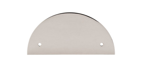 Top Knobs TK54PN Sanctuary Half Circle Backplate 3 1/2" (c-c) - Polished Nickel Top Knobs TK54PN Sanctuary Half Circle Backplate 3 1/2" (c-c) - Polished Nickel