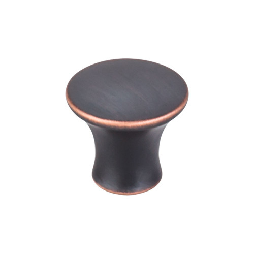 Top Knobs Oculus 1 1/8" Diameter Round Knob, Umbrio - TK591UM