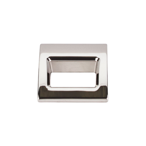 Top Knobs Tango Center to Center Finger Pull, Polished Nickel - TK615PN
