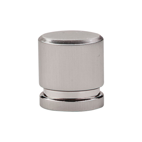 Top Knobs TK57BSN Sanctuary Oval Knob Small 1" - Brushed Satin Nickel