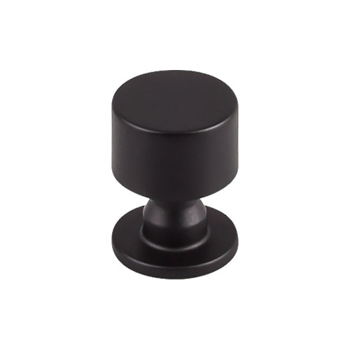 Top Knobs TK820BLK Serene Lily Door Knob 1" - Flat Black Top Knobs TK820BLK Serene Lily Door Knob 1" - Flat Black