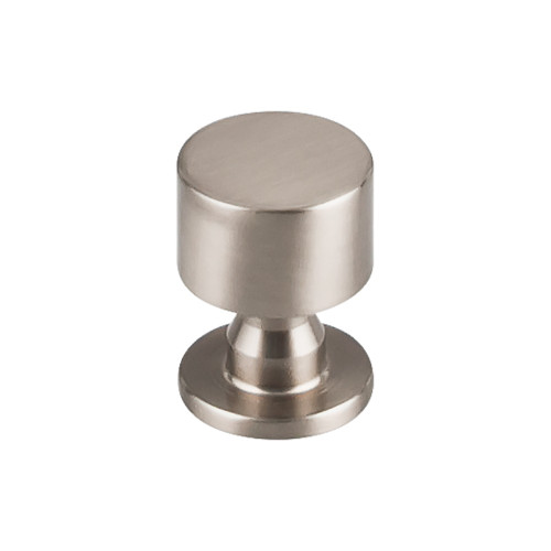 Top Knobs Lily 1" Diameter Round Knob, Brushed Satin Nickel - TK820BSN