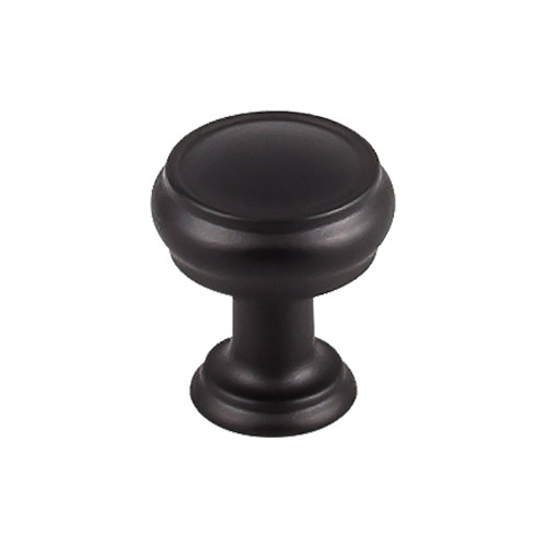 Top Knobs TK830BLK Serene Eden Small Door Knob - 1" - Flat Black Top Knobs TK830BLK Serene Eden Small Door Knob - 1" - Flat Black