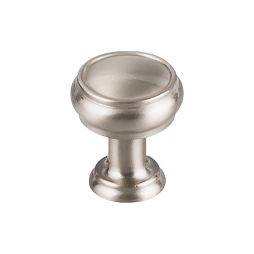 Top Knobs Eden 1" Diameter Round Knob, Brushed Satin Nickel - TK830BSN