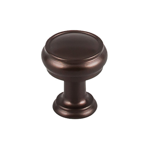 Top Knobs  TK830ORB Serene Eden Small Door Knob - 1" - Oil Rubbed Bronze