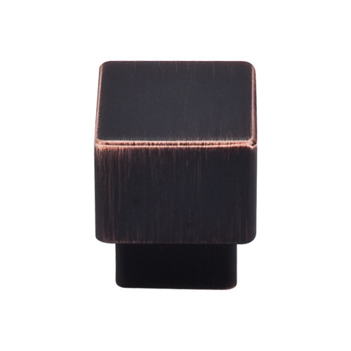 Top Knobs Sanctuary Tapered 1" Length Square Knob, Tuscan Bronze - TK32TB