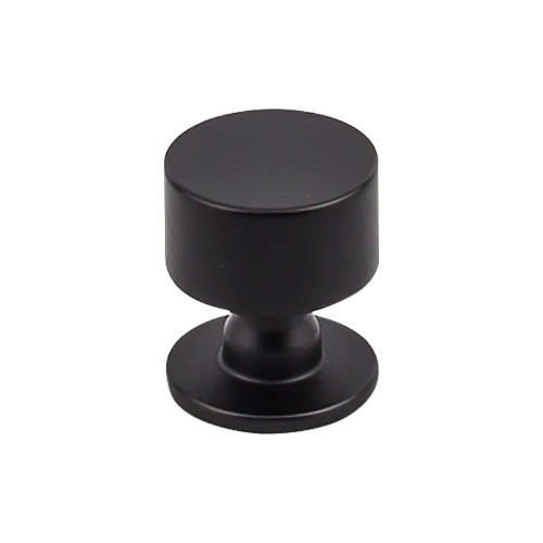 Top Knobs TK821BLK Serene Lily Door Knob 1 1/8" - Flat Black Top Knobs TK821BLK Serene Lily Door Knob 1 1/8" - Flat Black