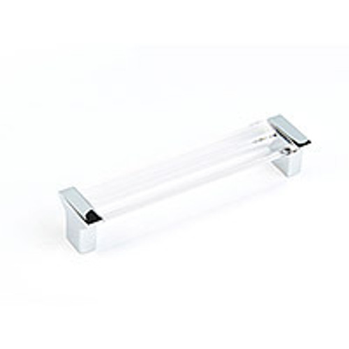 Schaub 316-26 CL Positano Door Pull 128 mm (5") cc - Polished Chrome Clear