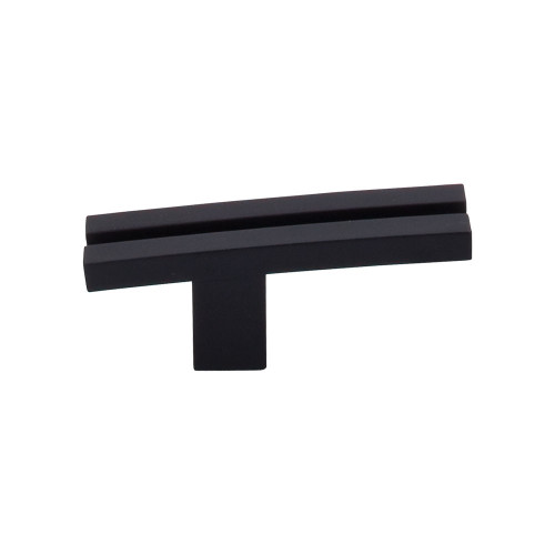 Top Knobs TK82BLK Sanctuary Inset Rail Knob 2 5/8" - Flat Black Top Knobs TK82BLK Sanctuary Inset Rail Knob 2 5/8" - Flat Black