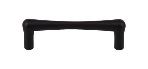 Top Knobs Brookline 3 3/4" Center to Center Bar Pull, Flat Black - TK763BLK