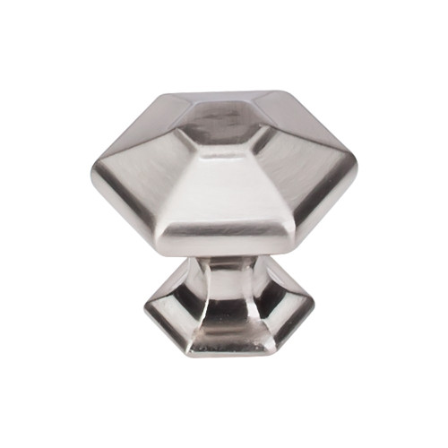 Top Knobs Spectrum 1 1/8" Diameter Round Knob, Brushed Satin Nickel - TK712BSN