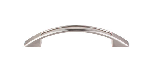 Top Knobs TK618BSN Mercer Tango Cut Out Pull 3 3/4" (c-c) - Brushed Satin Nickel Top Knobs TK618BSN Mercer Tango Cut Out Pull 3 3/4" (c-c) - Brushed Satin Nickel