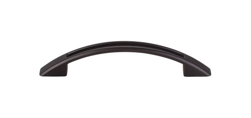 Top Knobs Tango Cut Out 3 3/4" Center to Center Bar Pull, Sable - TK618SAB