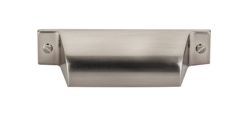 Top Knobs  TK772BSN Barrington Channing Cup Door Pull 2 3/4" (c-c) - Brushed Satin Nickel