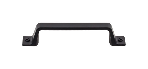 Top Knobs Channing 3 3/4" Center to Center Bar Pull, Flat Black - TK743BLK