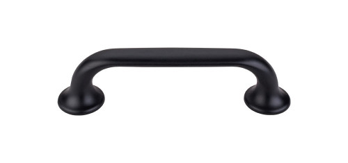 Top Knobs TK593BLK Mercer Oculus Oval Pull 3 3/4" (c-c) - Flat Black Top Knobs TK593BLK Mercer Oculus Oval Pull 3 3/4" (c-c) - Flat Black