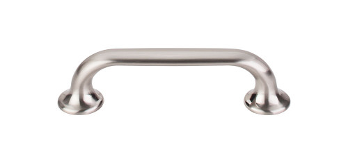 Top Knobs  TK593BSN Mercer Oculus Oval Pull 3 3/4" (c-c) - Brushed Satin Nickel