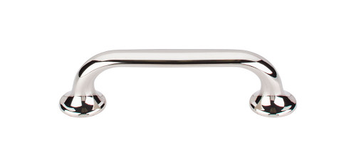 Top Knobs  TK593PN Mercer Oculus Oval Pull 3 3/4" (c-c) - Polished Nickel