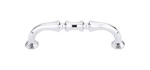 Top Knobs Chalet 3 3/4" Center to Center Bar Pull, Polished Chrome - TK341PC