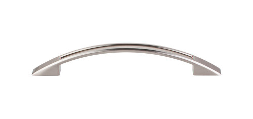Top Knobs Tango Cut Out 5 1/16" Center to Center Bar Pull, Brushed Satin Nickel - TK619BSN