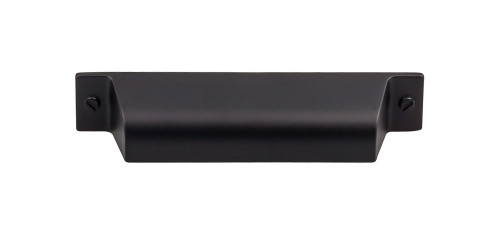 Top Knobs TK773BLK Barrington Channing Cup Door Pull 3 3/4" (c-c) - Flat Black Top Knobs TK773BLK Barrington Channing Cup Door Pull 3 3/4" (c-c) - Flat Black