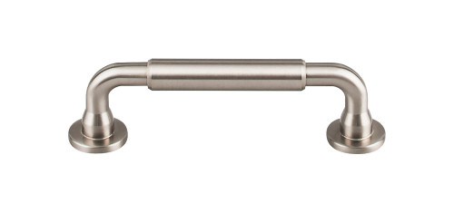 Top Knobs  TK822BSN Serene Lily Door Pull 3 3/4" (c-c) - Brushed Satin Nickel