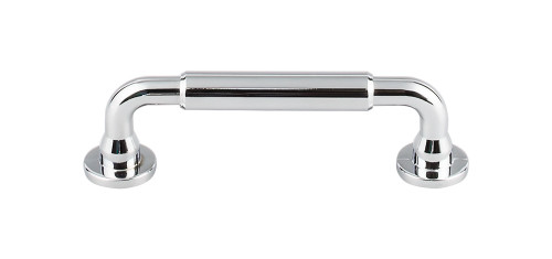 Top Knobs  TK822PC Serene Lily Door Pull 3 3/4" (c-c) - Polished Chrome