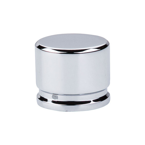 Top Knobs Sanctuary Oval 1 3/8" Length Oval Knob, Polished Chrome - TK61PC