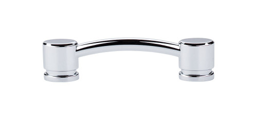 Top Knobs TK63PC Sanctuary Oval Thin Pull 3 3/4" (c-c) - Polished Chrome Top Knobs TK63PC Sanctuary Oval Thin Pull 3 3/4" (c-c) - Polished Chrome