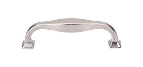 Top Knobs TK722BSN Transcend Contour Pull 3 3/4" (c-c) - Brushed Satin Nickel