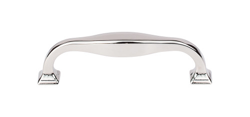 Top Knobs TK722PN Transcend Contour Pull 3 3/4" (c-c) - Polished Nickel