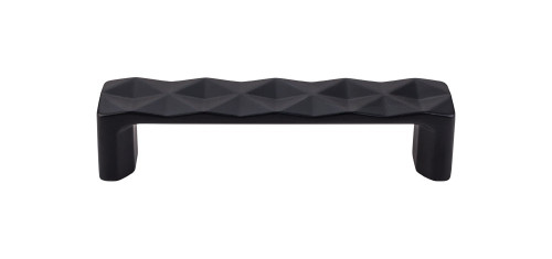 Top Knobs TK561BLK Mercer Quilted Pull 3 3/4" (c-c) - Flat Black Top Knobs TK561BLK Mercer Quilted Pull 3 3/4" (c-c) - Flat Black