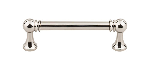 Top Knobs Kara 3 3/4" Center to Center Bar Pull, Polished Nickel - TK802PN