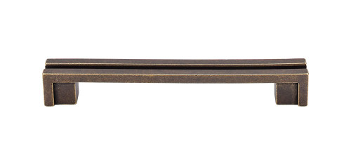 Top Knobs TK56GBZ Sanctuary Flat Rail Pull 5" (c-c) - German Bronze Top Knobs TK56GBZ Sanctuary Flat Rail Pull 5" (c-c) - German Bronze