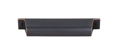 Top Knobs Channing 5" Center to Center Cup/Bin Pull, Umbrio - TK774UM