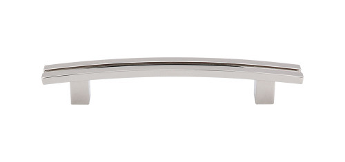 Top Knobs Sanctuary Inset Rail 5" Center to Center Bar Pull, Polished Nickel - TK81PN