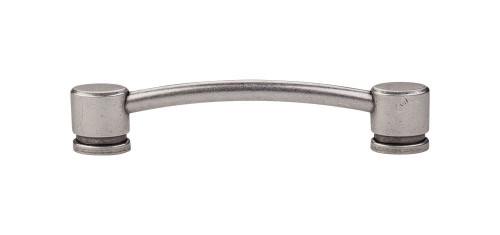 Top Knobs TK64PTA Sanctuary Oval Thin Pull 5" (c-c) - Pewter Antique Top Knobs TK64PTA Sanctuary Oval Thin Pull 5" (c-c) - Pewter Antique