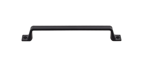 Top Knobs TK745BLK Barrington Channing Door Pull 6 5/16" (c-c) - Flat Black Top Knobs TK745BLK Barrington Channing Door Pull 6 5/16" (c-c) - Flat Black