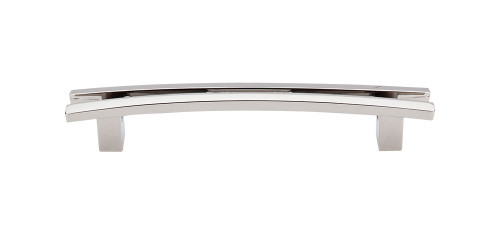Top Knobs TK86PN Sanctuary Flared Pull 5" (c-c) - Polished Nickel Top Knobs TK86PN Sanctuary Flared Pull 5" (c-c) - Polished Nickel