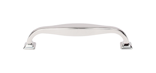 Top Knobs TK723PN Transcend Contour Pull 5 1/16" (c-c) - Polished Nickel