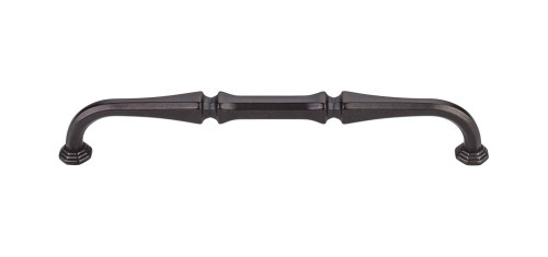 Top Knobs  TK343SAB Chareau Chalet Pull 7" (c-c) - Sable