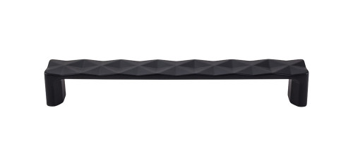 Top Knobs TK563BLK Mercer Quilted Pull 6 5/16" (c-c) - Flat Black Top Knobs TK563BLK Mercer Quilted Pull 6 5/16" (c-c) - Flat Black